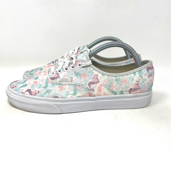 Vans Old Skool Classic Lace Up Sneaker Mermaid Blue Womens 9 - Picture 4 of 8